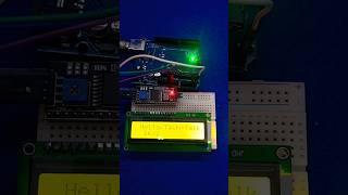 Display your creativity162 LCD interface with Arduino youtubeshorts [upl. by Forkey]