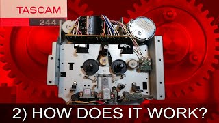 2 How does it work Fix Your Tascam 244 Portastudio Transport [upl. by Stevy]