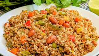 Oats Recipe  Steel Cut Oats Recipe  Vegetable Daliya  Broken Wheat Upma  The Best Steel Cut Oats [upl. by Naveb487]