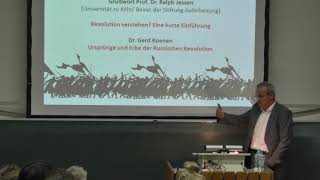 Ursprünge und Erbe der Russischen Revolution von Dr Gerd Koenen Frankfurt [upl. by Lipps953]