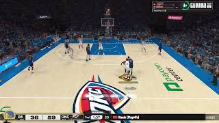 NBA 2k25 my career blocked curry [upl. by Dlaregztif]