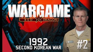 Wargame Red Dragon Campaign  Second Korean War 1992 2 [upl. by Kashden]