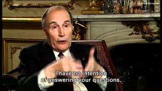 President Mitterrand gets angry [upl. by Inalak675]