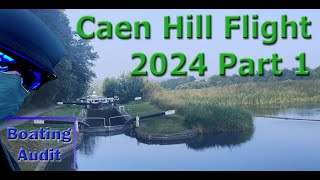 Boating Audit Caen Hill Flight 2024 Part 1 [upl. by Virgel827]