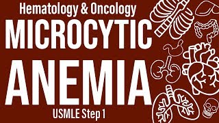 Microcytic Anemia Basics HemeOnc  USMLE Step 1 [upl. by Yelats]