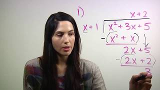 How to do Long Division with Polynomials NancyPi [upl. by Rebe]