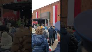 Hymn Polski  11 listopada 2024 w Łodzi [upl. by Vanderhoek]