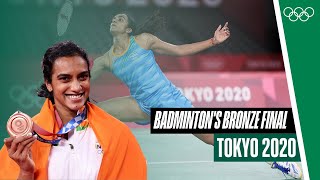 🏸 Flashback Womens Singles Badminton Bronze final at Tokyo 2020 🥉🤩  Condensed Finals 🇨🇳🇮🇳 [upl. by Burke]