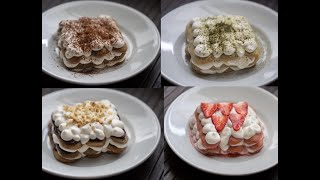 TIRAMISU VEGANO IN 4 VARIANTI  Senza uova e latticini buono come loriginale [upl. by Tranquada613]