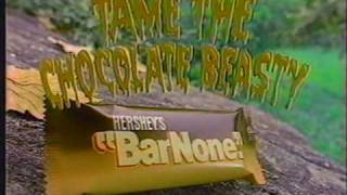 Hersheys BarNone ad  quotTame the Chocolate Beastyquot 1988 [upl. by Ttegirb]