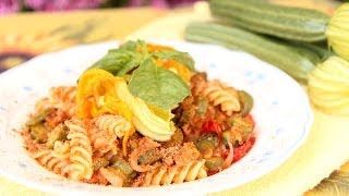 Nonnas Pasta with Zucchini amp Tuna  Laura amp Nonna  Laura in the Kitchen Episode [upl. by Kinsley958]