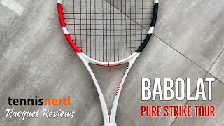 Babolat Pure Strike Tour Racquet Review [upl. by Skiest520]