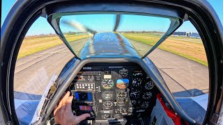 4K POV P51D Mustang Special  Startup Takeoff Low Pass Stalls  TriState Warbird Museum [upl. by Eadwina]