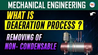 What is Deaeration process  Feed Water Treatment  Process of Removing non condensable  Deaerator [upl. by Nylekcaj]