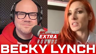 WWE Superstar Becky Lynch  Extra Rounds Interview [upl. by Pacifica]