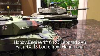 Hobby Engine Leopard 2A6 [upl. by Nallij]