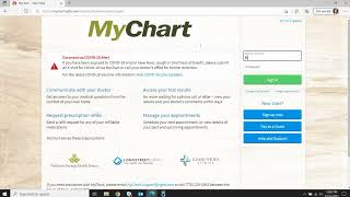 How to Login to MyChart [upl. by Arebma]