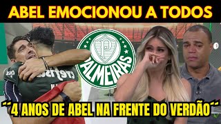 HOMENAGEM A ABEL FERREIRA EMOCIONOU A TODOS´´4 ANOS NO VERDÃO´´ NOTICIAS DO PALMEIRAS DE HOJE [upl. by Nylyahs815]