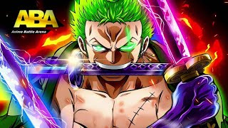 ABA TS Zoro One Shot Combo Anime Battle Arena [upl. by Airlia]