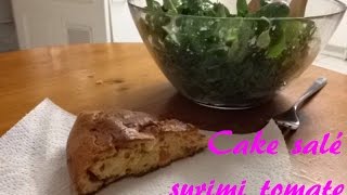 Recette N°2 ♥ Cake salé au surimi ♥ [upl. by Olvan570]