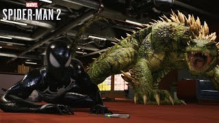 SPIDERMAN 2 PS5  SpiderMan vs Lizard en Español Latino  4K 60FPS [upl. by Whiney]