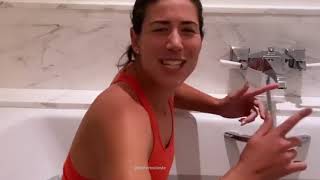 Garbine Muguruza Total Workout [upl. by Poole829]