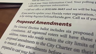 A look at the six Florida Constitutional Amendments on your ballot [upl. by Aldredge]