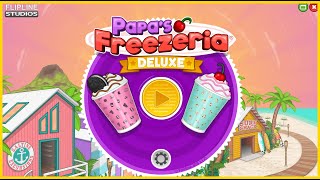 Trying to 100 run of Papas Freezeria Deluxe on Steam Vod Part 3 [upl. by Siroval]