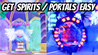 How to get Portals and Spirits  Anime Defenders  Roblox [upl. by Jerrylee]