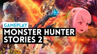 Gameplay MONSTER HUNTER STORIES 2 WINGS of RUIN  Una GRAN AVENTURA en el mundo de MONSTER HUNTER [upl. by Gorey744]