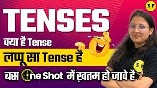 Tenses in One Shot  Tense in English Grammar  Present Past and Future tense By Deepika Maam [upl. by Tnerb]