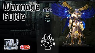 Mu Legend Full Warmage Guide 💀 215 CP [upl. by Reteid]