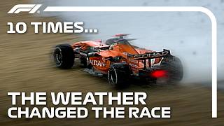 10 Times Weather Changed The Outcome Of The Race [upl. by Aken383]