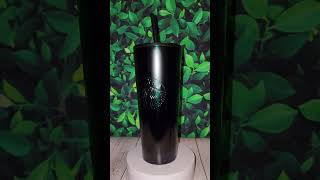 Starbucks Tumbler Siren Stainless Steel  Black Green Gradient [upl. by Aruon]