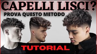 Come Fare i CAPELLI RICCI anche se li hai lisci TUTORIAL [upl. by Richela]