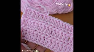 unusual easy and beautiful crochet pattern 🎉 [upl. by Eilah]