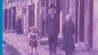 Rare Color Footage Depicting Jewish Life in the Shtetl Before the Holocaust [upl. by Aenyl]