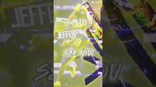 j Jefferson  football  griddy [upl. by Shanahan]