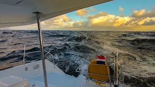 Lagoon 450  Bay of Biscay to south Spain Mediterranean [upl. by Enaled177]