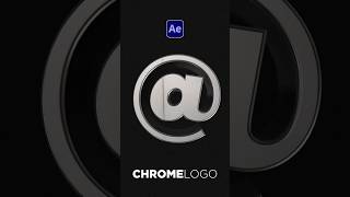 Make Chrome 3D Logo Animations in After Effects [upl. by Garwood]