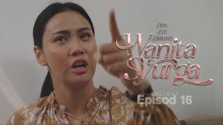 HIGHLIGHT Wanita Syurga 2024 Episod 16  Aku Tak Bercakap Dengan Kau Perempuan Murahan [upl. by Yoj]