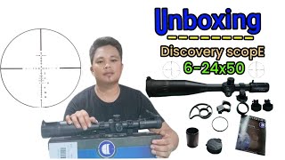 Unboxing Discovery Scope 624X50 [upl. by Ayekin661]