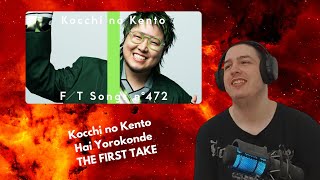 Frenchman Reacts To Kocchi no Kento  Hai Yorokonde  THE FIRST TAKE [upl. by Nalyr276]