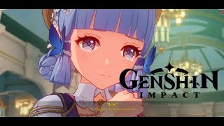 Crying Ayaka The Two Musketeers intro 43 Event  Genshin Impact [upl. by Eitteb]