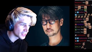 xQc Reacts To DUNKEY Death Stranding Review [upl. by Acinorahs]