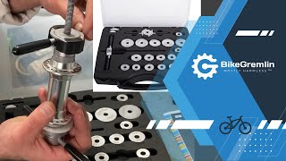 Unior 1721 cartridge bearing press set [upl. by Ahseenyt]