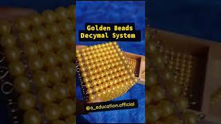 Montessori Golden Beads [upl. by Lybis]