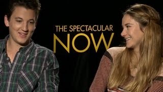 Insurgent  Unscripted  Shailene Woodley Theo James [upl. by Yvad]