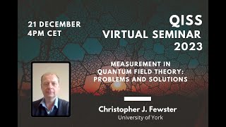 Christopher J Fewster Measurement in Quantum Field Theory Problems and Solutions [upl. by Al]