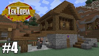 TekTopia 4  The Blacksmith Minecraft Villager Mod [upl. by Alphonse221]